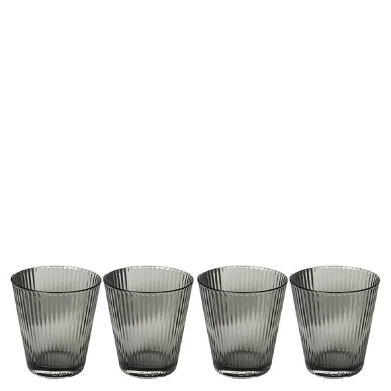 Grand Cru vannglass 26 cl smoke 4 stk