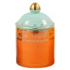 Grandpa krukke S 14 cm oransje