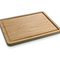 Green Tool bambusskjærefjøl med rille 39x28 cm