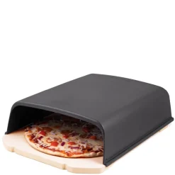 Grillkuppel støpejern 39 cm svart