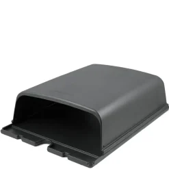 Grillkuppel støpejern 39 cm svart