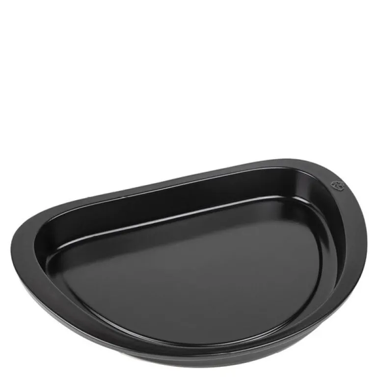 Grill2Table ildfast form halvmåne 43 cm svart