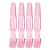 Grip hårklype 4 stk rosa