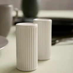 Groovy stentøy salt og- pepper gaveeske hvit