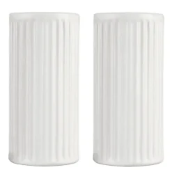 Groovy stentøy salt og- pepper gaveeske hvit