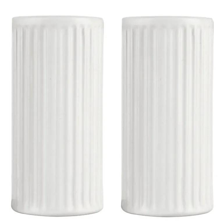 Groovy stentøy salt og- pepper gaveeske hvit