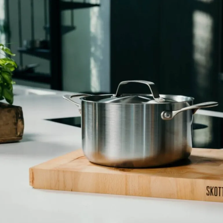 Gryte 20 cm/3,3L rustfritt stål