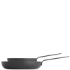 Gusto stekepannesett 2 deler 20+28 cm svart aluminium