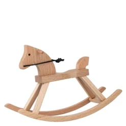 Gyngehest mini 13,5 cm bøk