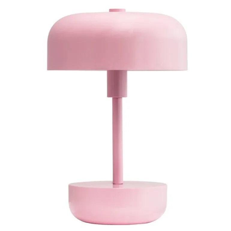 Haipot portable bordlampe 25,7 cm lyserød