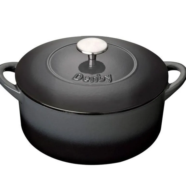Halo støpejernsgryte 26 cm svart