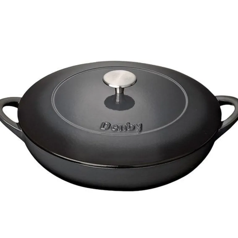 Halo støpejernsgryte 30 cm svart