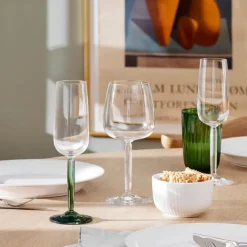 Hammershøi champagneglass 24 cl 2 stk grønn