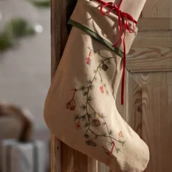 Hammershøi Christmas julesokk 46 cm sand