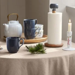 Hammershøi Christmas lysestake 12 cm hvit