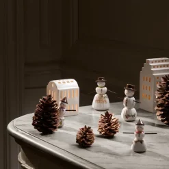 Hammershøi Christmas snøkone 11 cm hvit m/ dekor