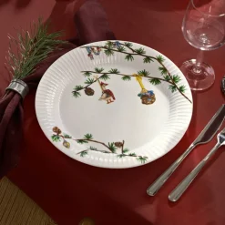 Hammershøi Christmas tallerken 27 cm hvit m/dekor