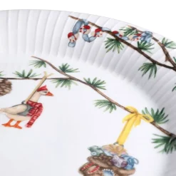 Hammershøi Christmas tallerken 27 cm hvit m/dekor