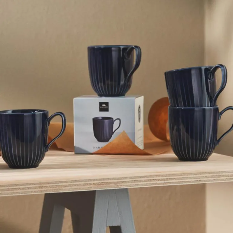Hammershøi krus 33 cl indigo
