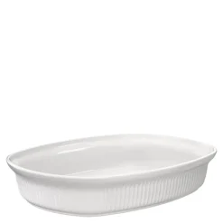 Hammershøi ovnfast fat 39x29,5 cm hvit
