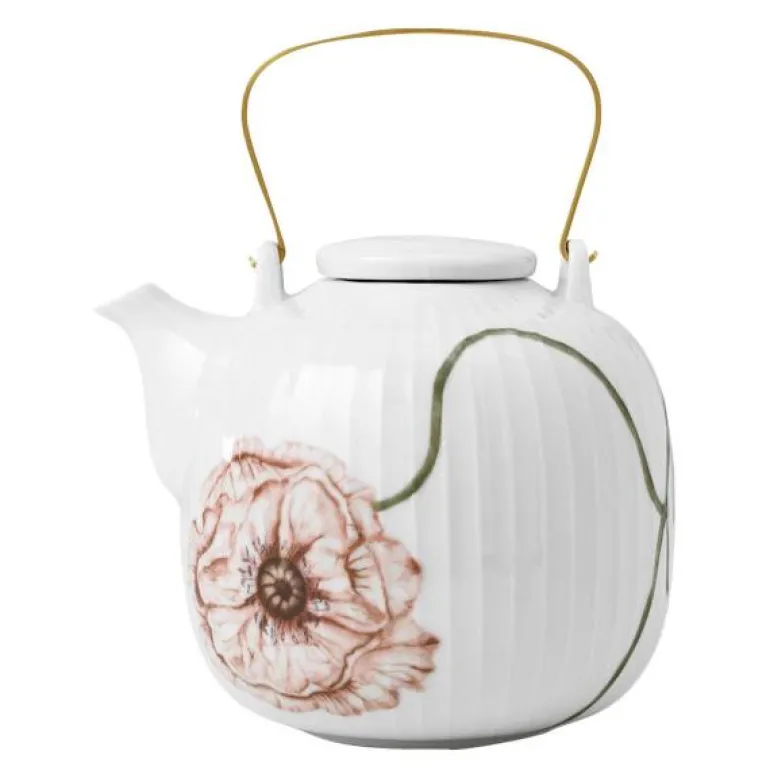 Hammershøi Poppy tekanne 1,2L hvit