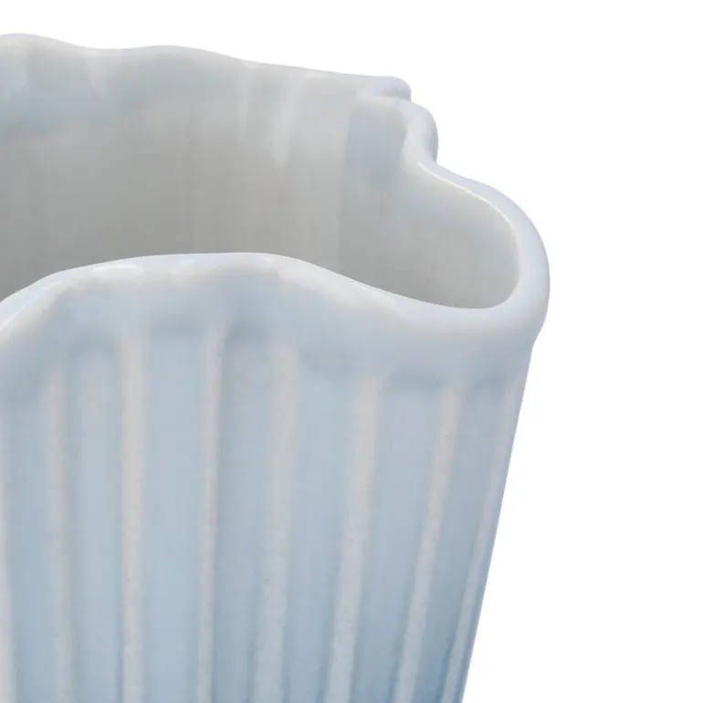 Hammershøi unfold vase 16,5 cm blå