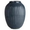 Hammershøi vase 25 cm antrasitt