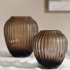 Hammershøi vase 14 cm valnøtt