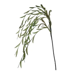 Happia blomsterdekorasjon 4 cm grønn