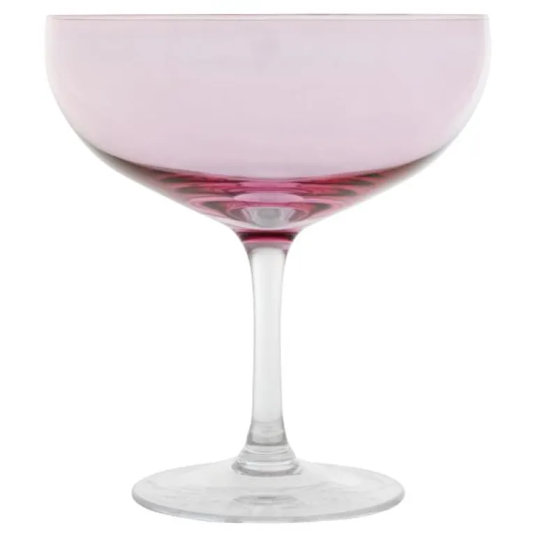 Happy champagneglass 28 cl rosa