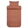 Harmoni sengetøy 140x220 cm dus terracotta