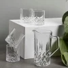 Harvey glassett kanne 1L + 4 whiskyglass