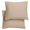 Hassel putetrekk 50x70 cm 2 stk beigebrun