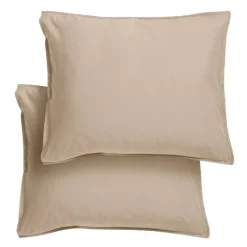 Hassel putetrekk 50x70 cm 2 stk beigebrun
