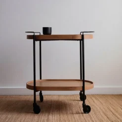 Hem trillebord 65 cm oak