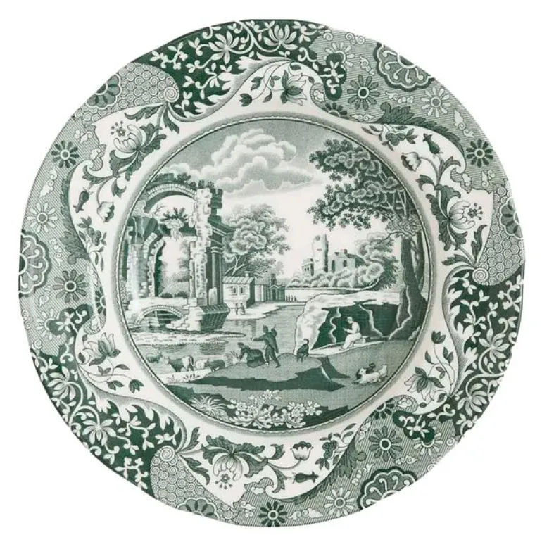 Heritage Green Italian dyp tallerken 23 cm