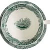 Heritage Green Italian frokostkopp med skål 28 cl