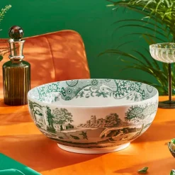 Heritage Green Italian rund skål 27,5 cm