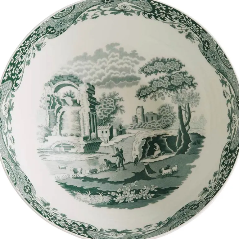 Heritage Green Italian rund skål 27,5 cm