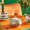 Heritage Green Italian sukkerskål 0,25L