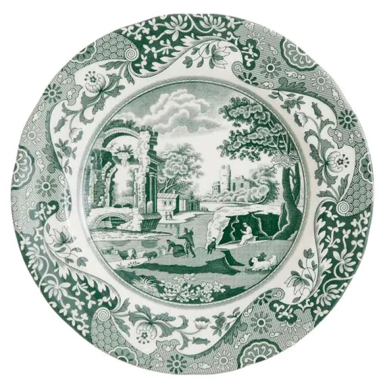 Heritage Green Italian tallerken 15 cm
