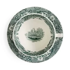 Heritage Green Italian tekopp med skål 20 cl