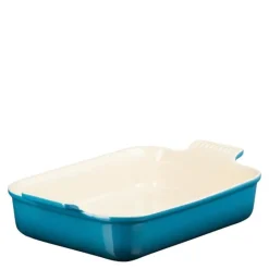 Heritage rektangulær form 32x24 cm deep teal