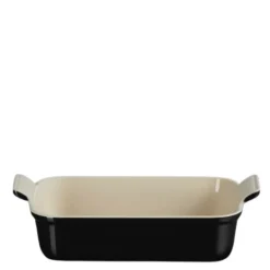 Heritage rektangulær ildfast form 26x19 cm black