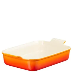 Heritage rektangulær ildfast form 26x19 cm volcanic