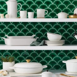 Heritage rektangulær ildfast form 26x19 cm white