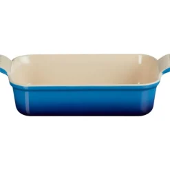 Heritage rektangulær ildfast form 26 cm azure
