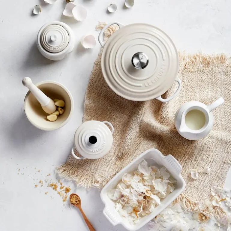 Heritage rektangulært fat 19 cm meringue