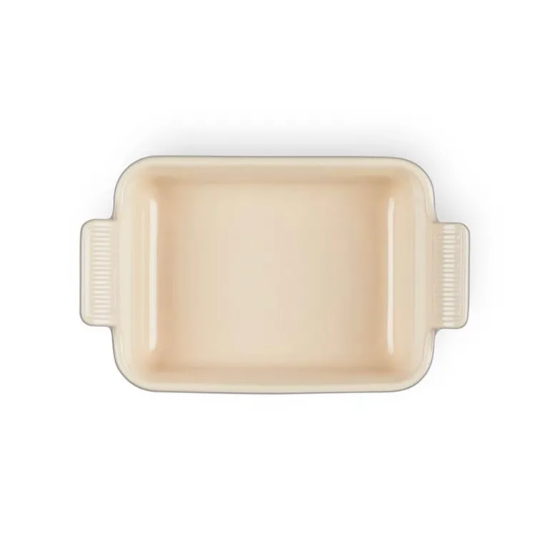 Heritage rektangulært fat 24x19 cm flint