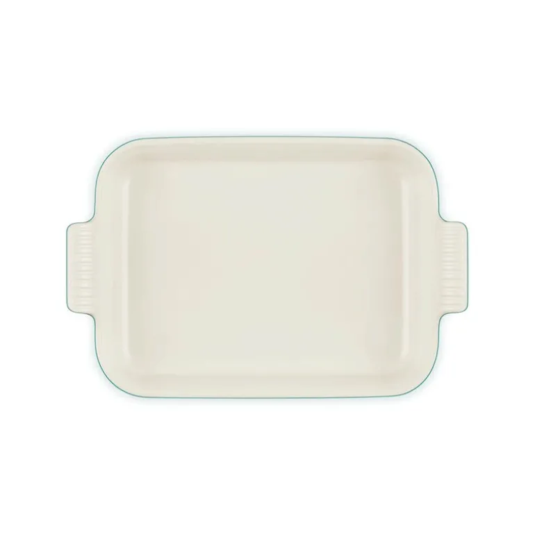 Heritage rektangulært ildfast form 32x24 cm Bleu Riviera